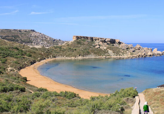 Ghajn Tuffieha Bay (I) & The Grandma